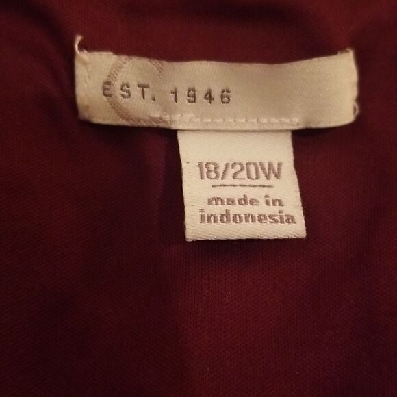 Rust Paisley Print Women's Dress.    Sc0726 - Picture 3 of 5